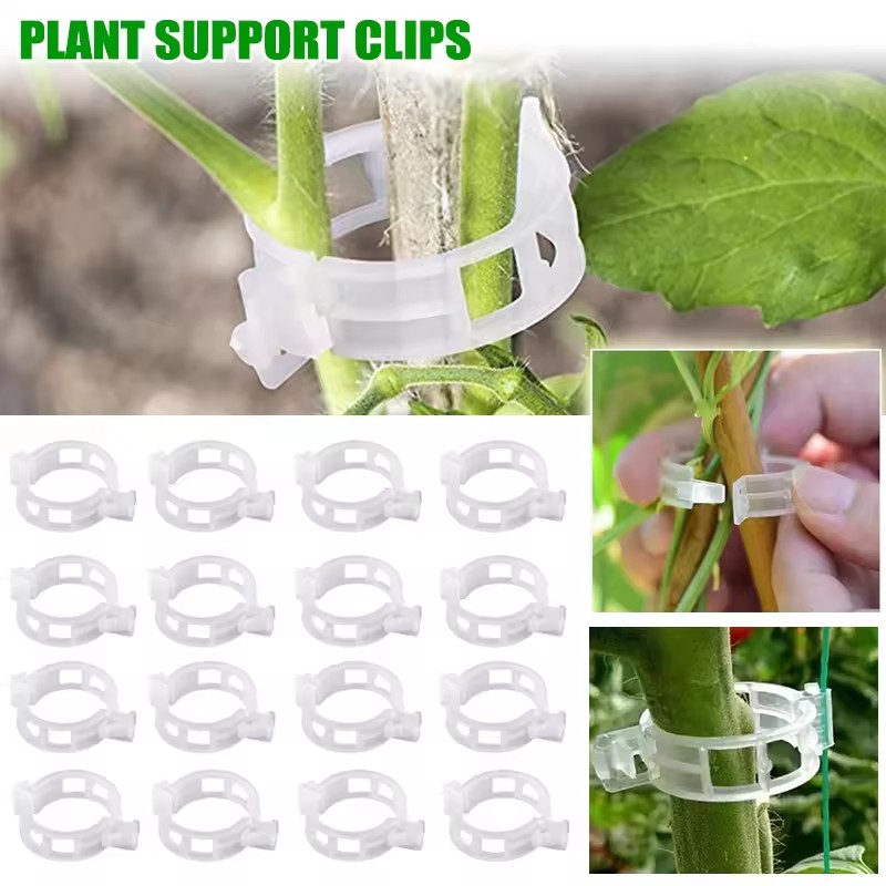 Gardening Tools For Vines - 20 Buah Klip Tanaman Penyangga Plastik