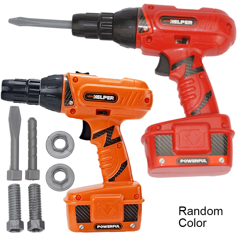 Gardening Tools Kids Set - Alat Mainan Bor Listrik BO Simulasi