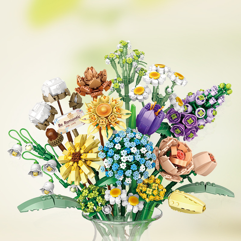 Gardening Tools Kids Set - Bunga mawar romantis bunga matahari bunga