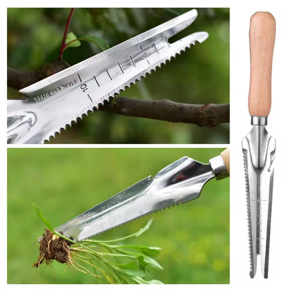 Gardening Tools Sharp - Alat Pembersih Gulma dari Baja Anti
