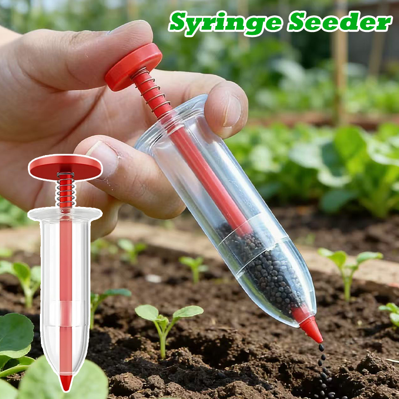 Gardening Tools Essential - Alat Penyemai Presisi Manual Mini 2-in-1,
