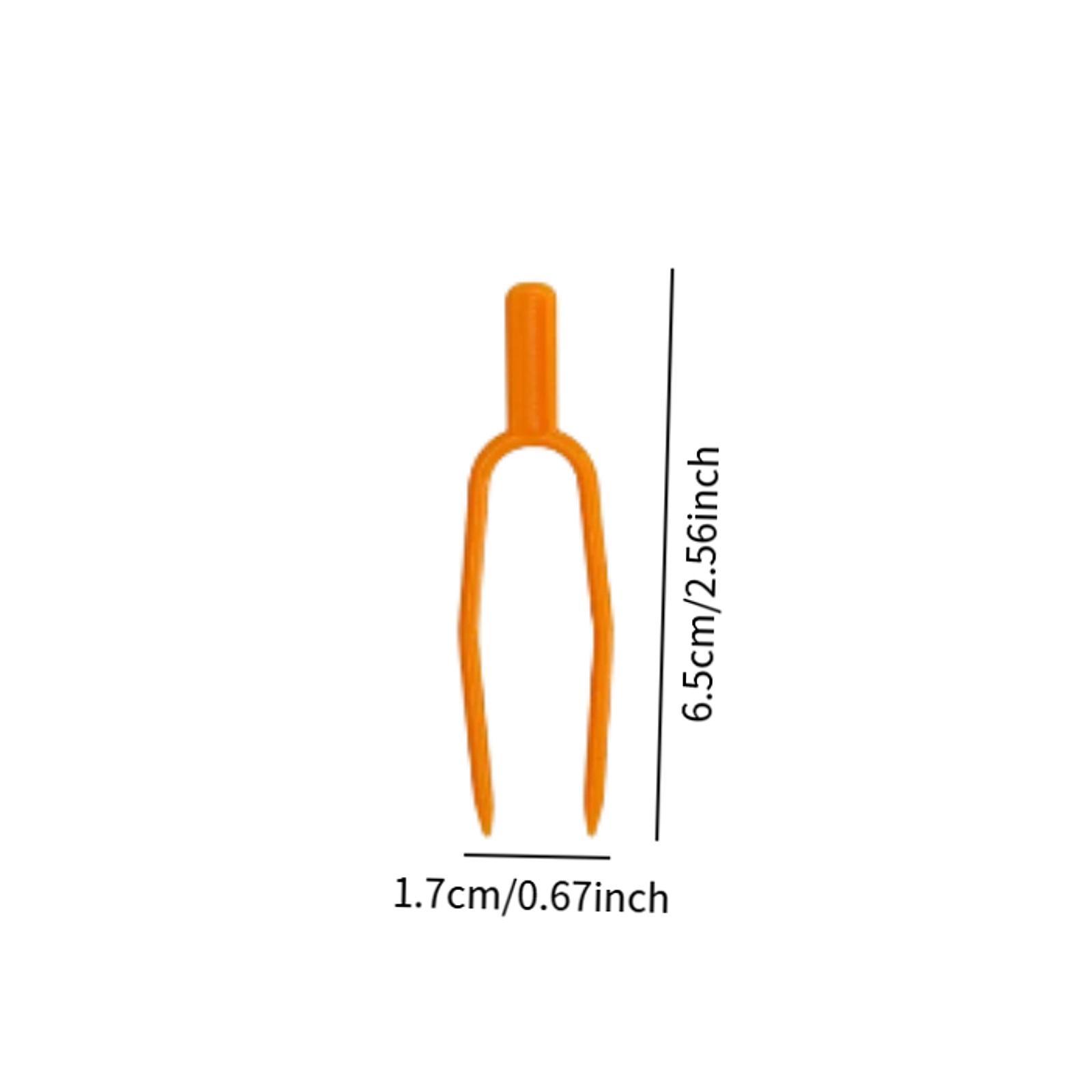 Gardening Tools For Vines - Klip Penyangga Batang Tanaman Plastik Oranye