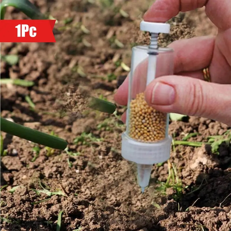 Gardening Tools Essential - 1 Buah Dispenser Benih Genggam, Alat