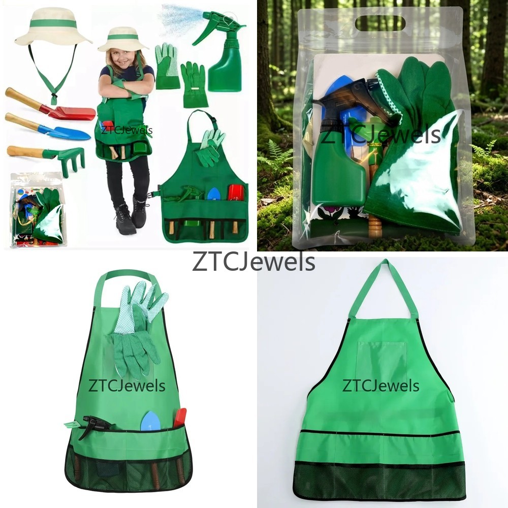Set Alat Apron Kebun Anak deng - Gardening Tools Kids Set ulasan dan harga