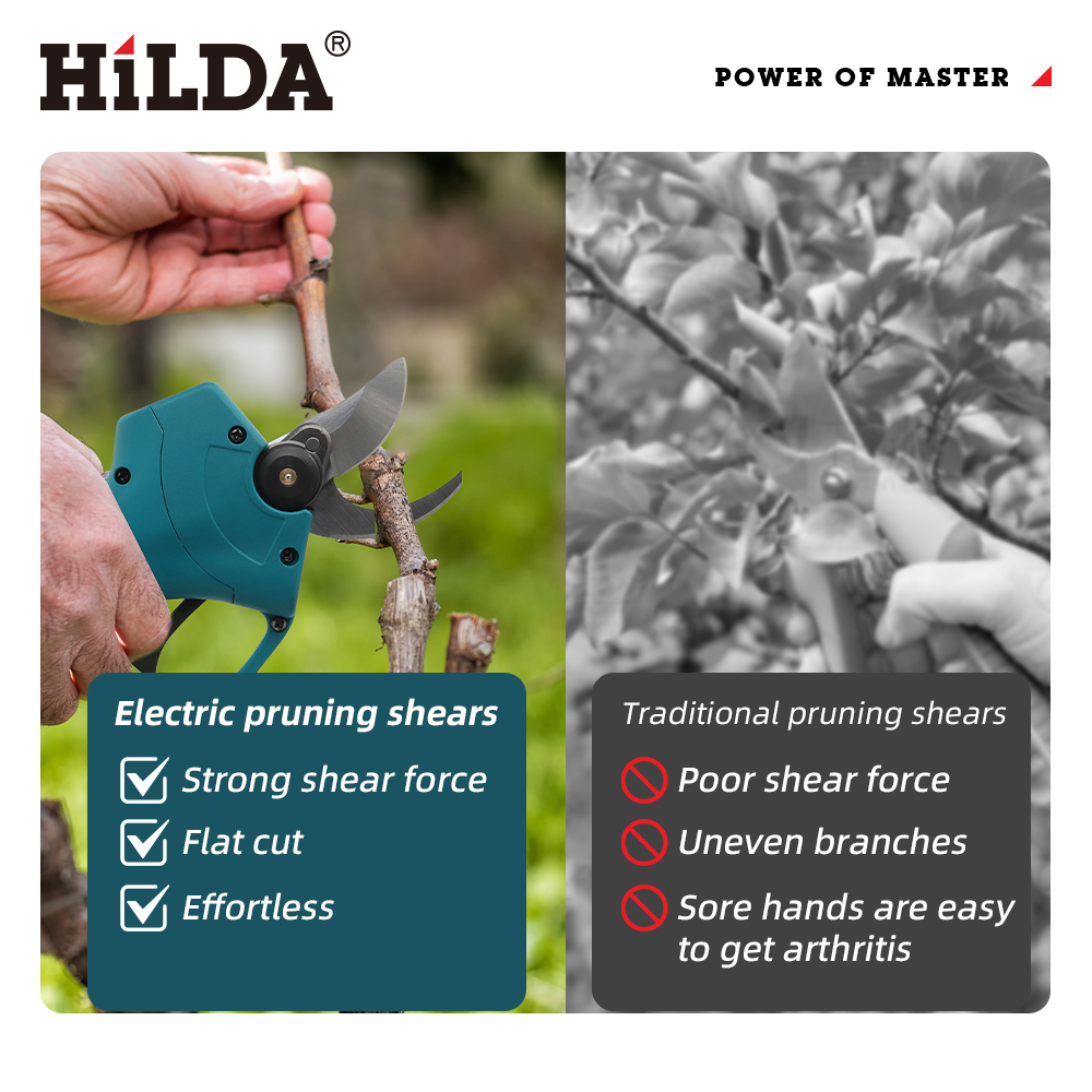 HILDA 18V Gunting Pemangkas Li - Gardening Tools Scissors ulasan dan harga