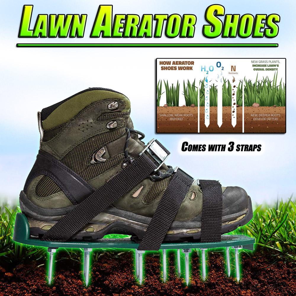 Sandal Aerator berjalan rumput - Gardening Tools Revit ulasan dan harga