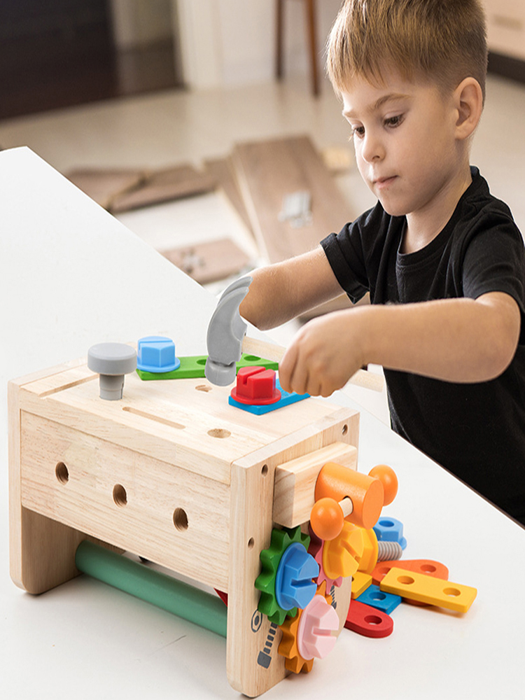 Alat Anak-anak Bangku Set Kayu - Gardening Tools Kids Set ulasan dan harga