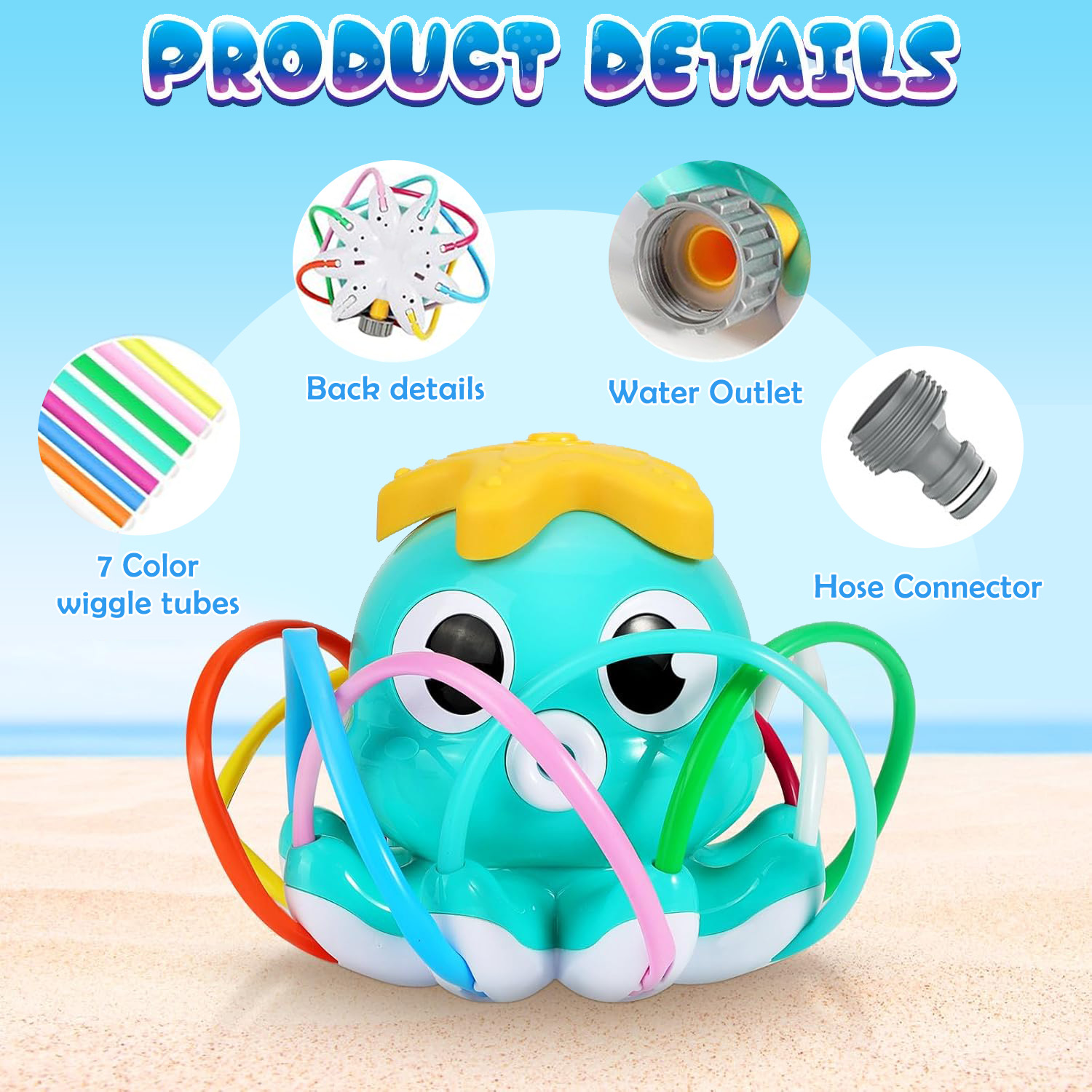 Mainan Semprotan Air Gurita un - Gardening Tools For Kids ulasan dan harga