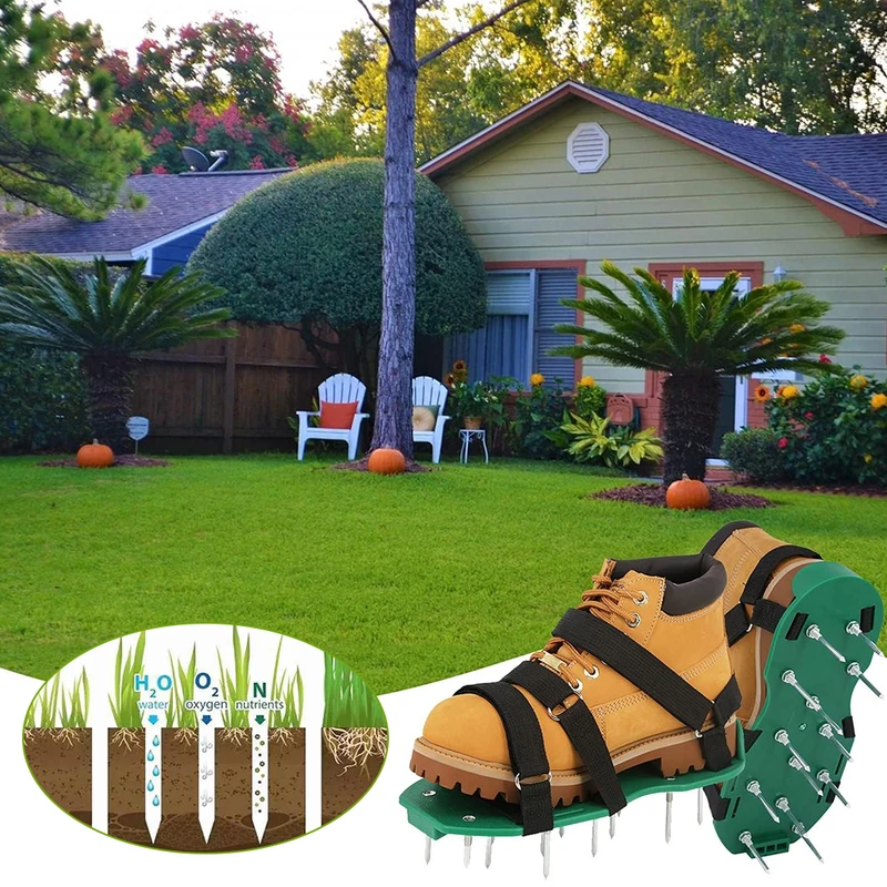 1 Pasang Sandal Aerator Rumput - Gardening Tools Revit ulasan dan harga