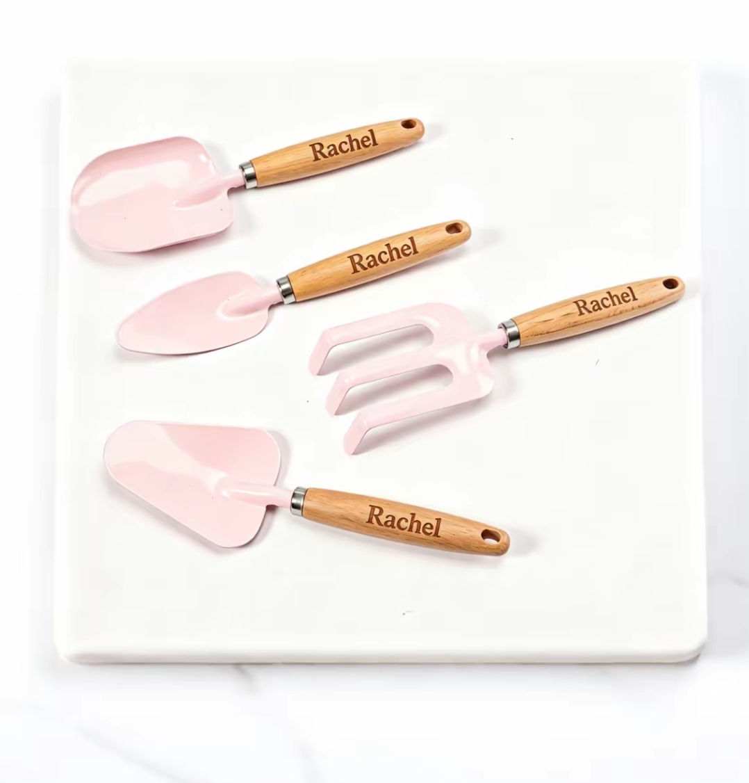 Set Alat Kebun Mini Gagang Kay - Gardening Tools With Names ulasan dan harga